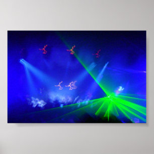 Unity Laser Light Poster