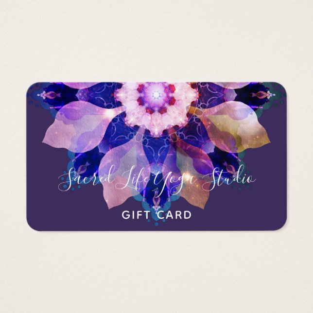 Unity Mandala Gift Card (Front)