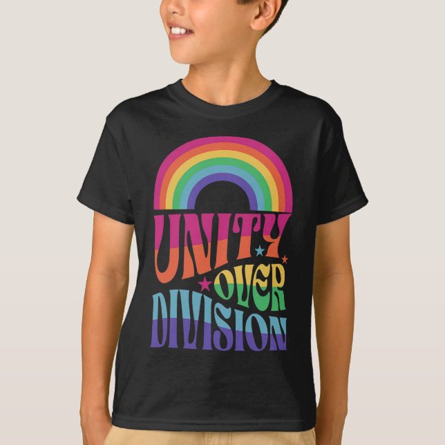Unity Over Division Harris Wheimer 2024  T-Shirt (Front)
