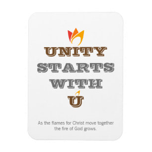 UNITY STARTS WITH U MAGNET