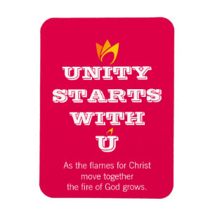 UNITY STARTS WITH U MAGNET