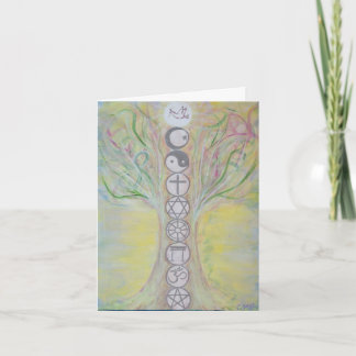 Unity Tree Note Card - Love Knows the Way