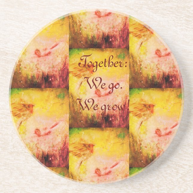 Unityy Sandstone Coaster (Front)