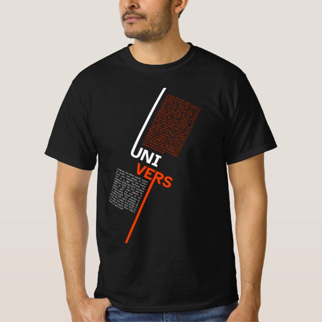 Univers modern T-Shirt (Front)