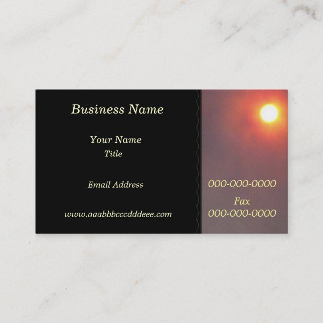 Universal Business Card (Front)