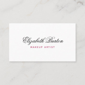 Universal business card simple style minimalist