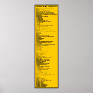 Universal Decimal Classification System Print