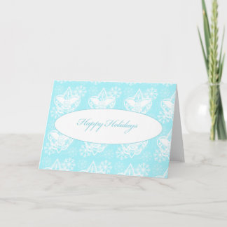 Universal Emblem Happy Holidays Greeting Card