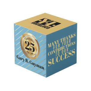 Universal milestone employee anniversary award cub cube