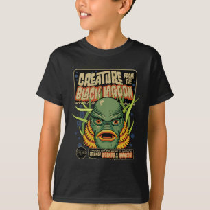 Universal Monsters Creature Retro Halloween Mask  T-Shirt