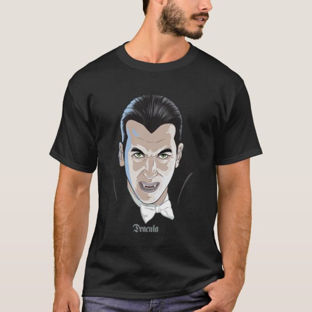 Universal Monsters Dracula Big Face T-Shirt (Front)