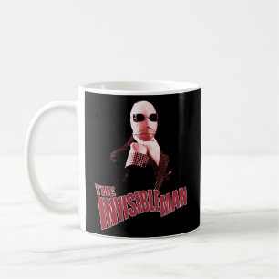 Universal Monsters The Invisible Red Hue Coffee Mug