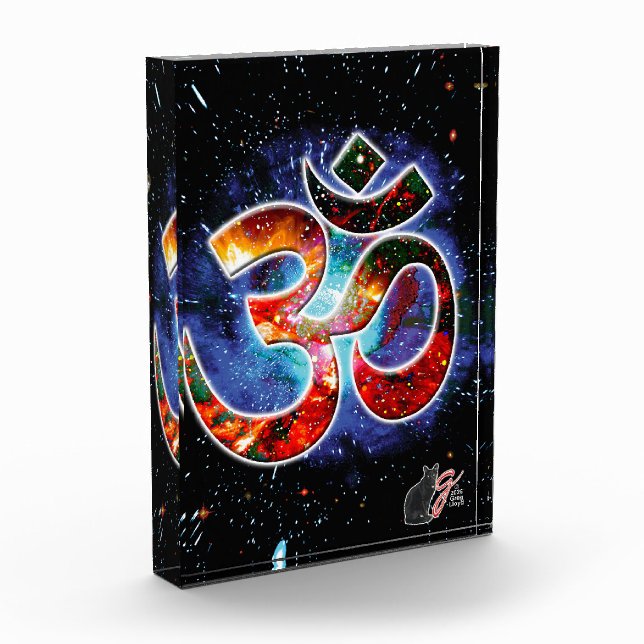 Universal OM Asana Photo Block (Left)