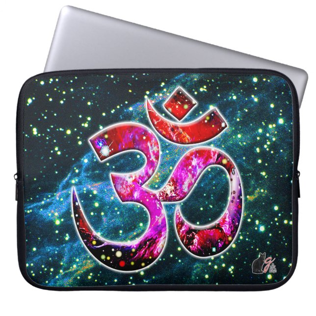 Universal OM Bodhi Laptop Sleeve (Front)