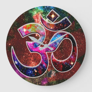 Universal OM Chi Large Clock