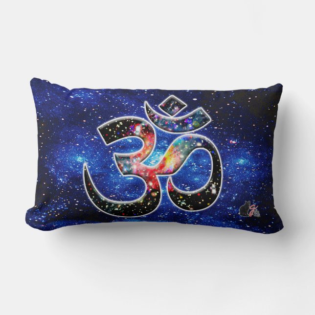 Universal OM Dhyana Lumbar Cushion (Front)