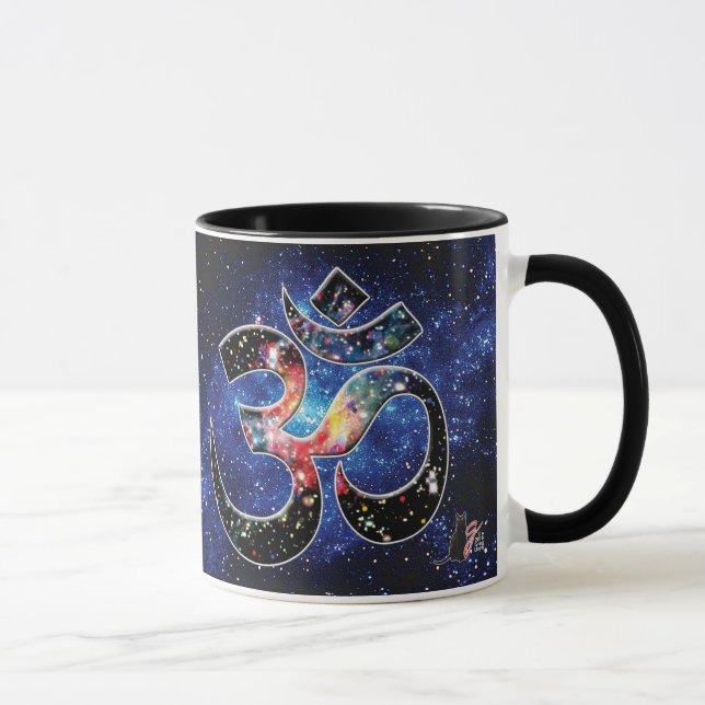 Universal OM Dhyana Mug (Right)