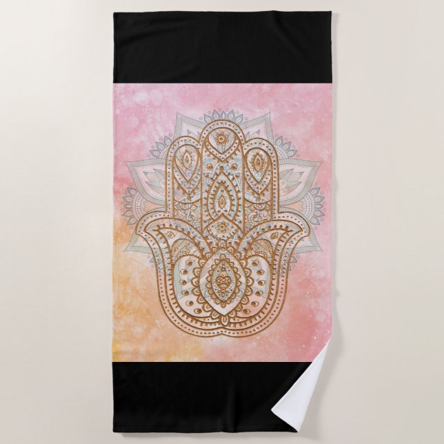 universal protection beach towel (Front)