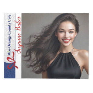 Universal Royal - Custom Pageant Autograph Pages Notepad