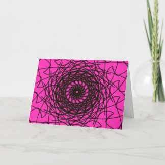 universal spiral *greeting card* card