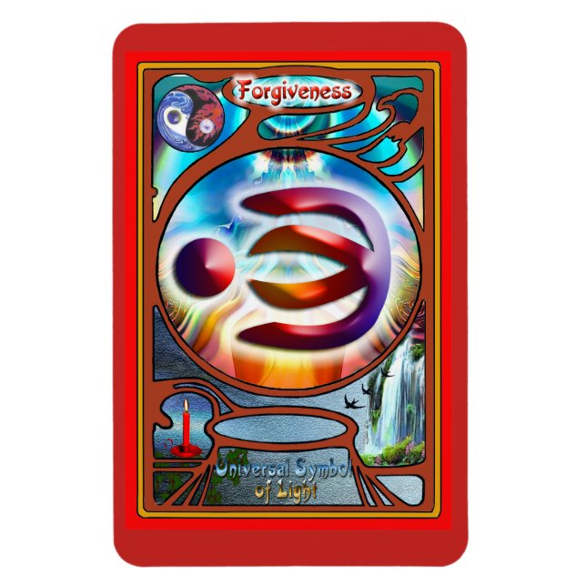 Universal Symbol of Forgiveness Magnet (Vertical)