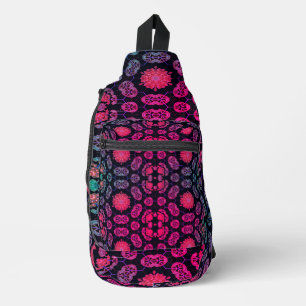 Universal SYmmetry Wheel Pink Sling Bag