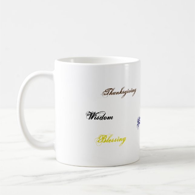 Universal White 11 oz Classic White Mug (Left)