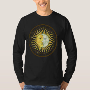 Universe Astronomy Celestial Body Sun Moon Astrolo T-Shirt