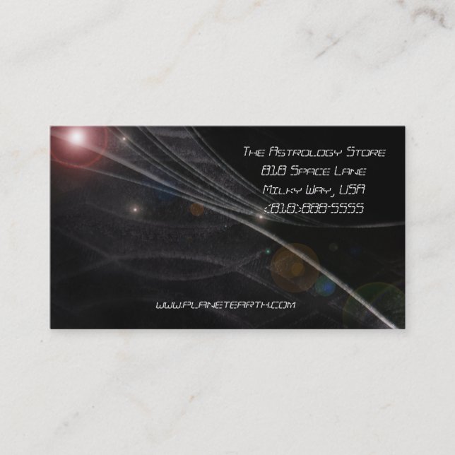 Universe Business Card (Front)