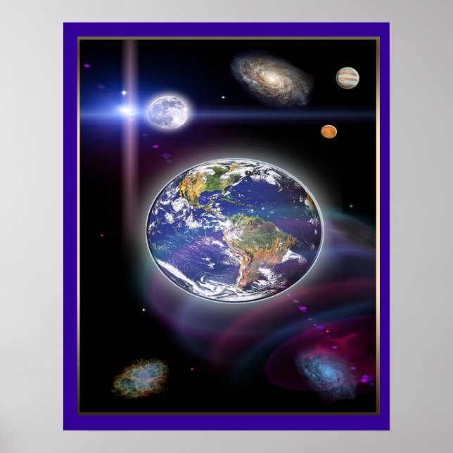 Universe digital art poster (Front)