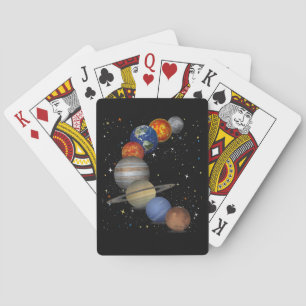 Universe Galaxy Planets Sun Astronomy Outer Space  Playing Cards