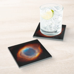 Universe Helix - Eye Of God 1 Glass Coaster