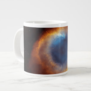 Universe Helix - Eye Of God 1 Large Coffee Mug
