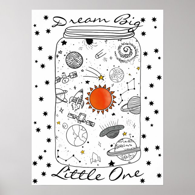 Universe in a Jar Dream Big Little One Poster (Front)