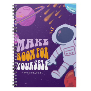 Universe-Inspired and Astronaut Notebook Cover