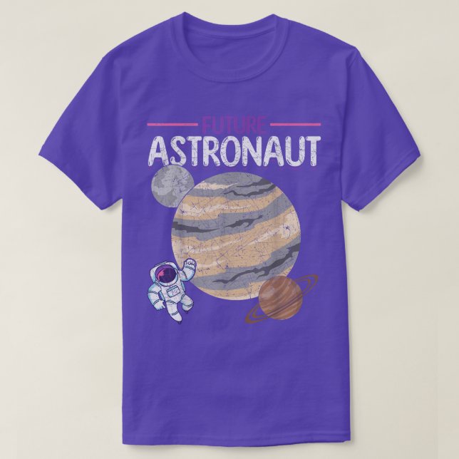 Universe Outer Space Science Planets Galaxy Future T-Shirt (Design Front)