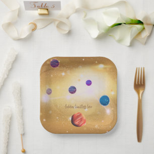 Universe Paper Plate