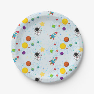 Universe party plates