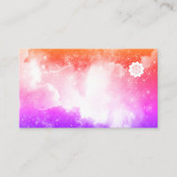 *~* Universe Peach Lavender and Pink Galaxy Nebula