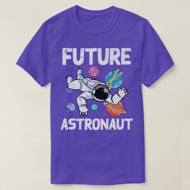 Universe Science Outer Space Planets Kids Future A T-Shirt (Design Front)