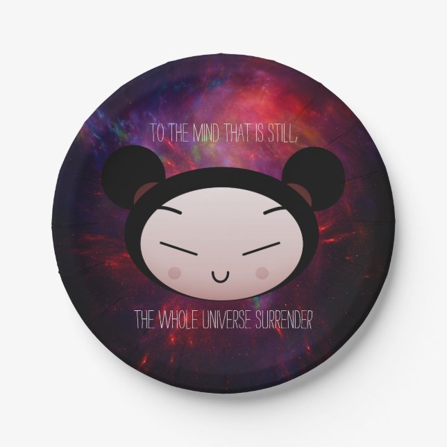 Universe Surrender Paper Plate (Front)