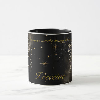 "Universe Works In My Favour" Affirmation Mug