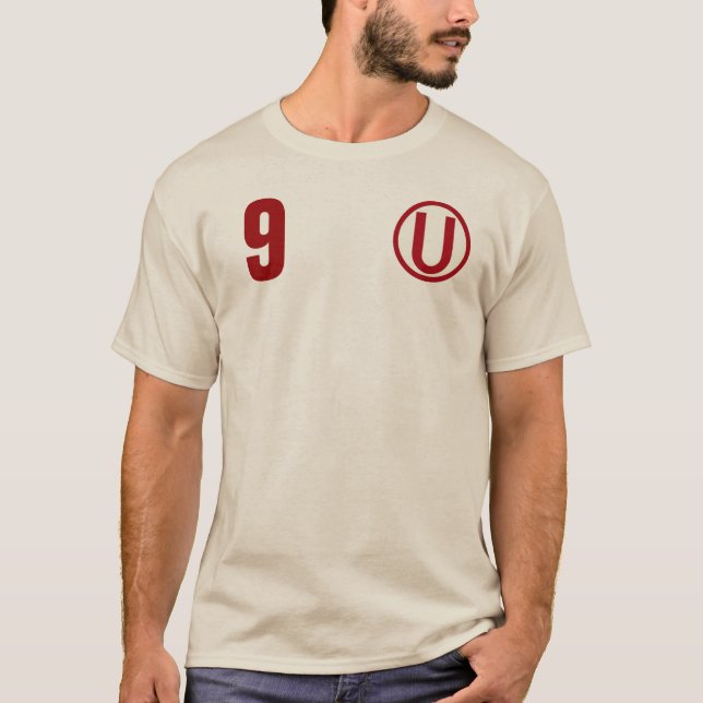 Universitario Shirt Creme Colour v2 peru (Front)