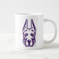 University at Albany Great Dane Mascot Head