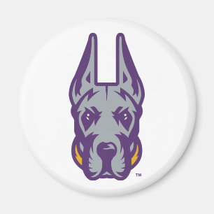 University at Albany Great Dane Mascot Head Magnet
