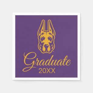 University at Albany Great Dane Mascot Head Napkin
