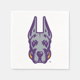 University at Albany Great Dane Mascot Head Napkin