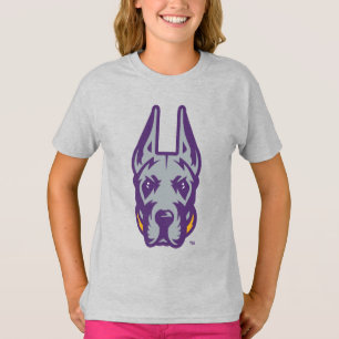 University at Albany Great Dane Mascot Head T-Shirt