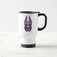 University at Albany Great Dane Mascot Head