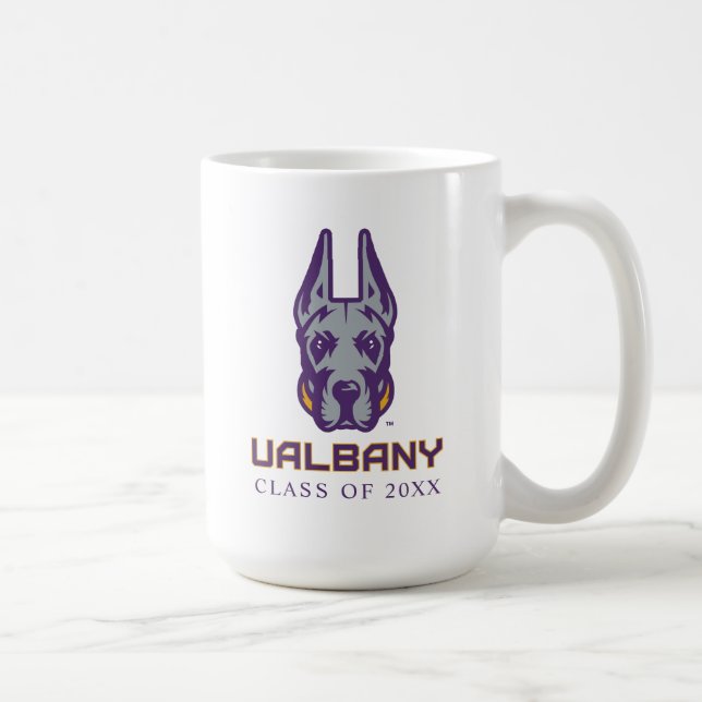 University at Albany Great Danes Coffee Mug (Right)
